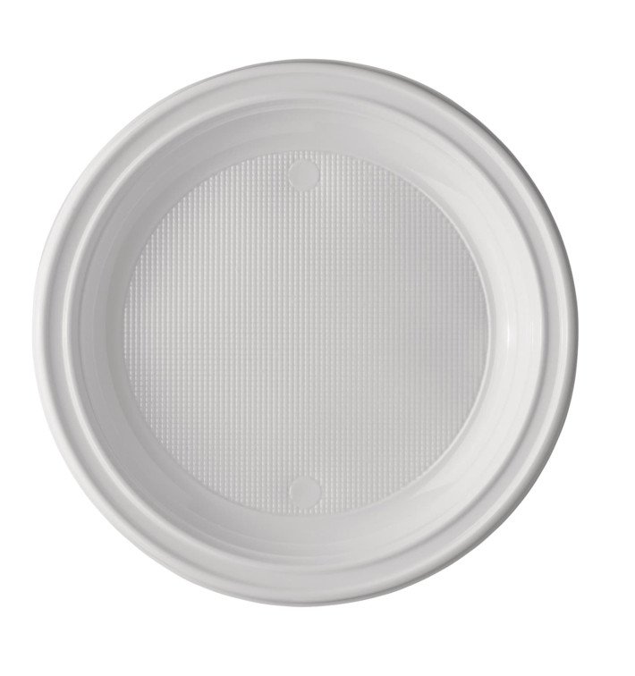 Assiette Plastique PS 1 Compartiment 220mm (1400 Unités) Assiette Plastique PS 1 Compartiment 220mm (1400 Unités)