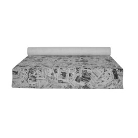 Papieren tafelkleed rol "Prensa" 1,2x100m 37g (6 stuks)