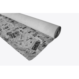 Papieren tafelkleed rol "Prensa" 1,2x100m 37g (6 stuks)