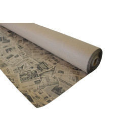 Nappe papier en ROULEAU "Presse" Kraft 1,2x100m 37g (1 Uté)