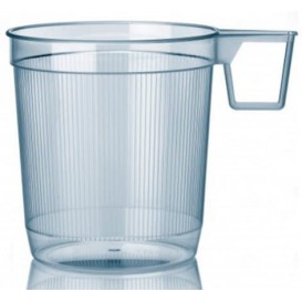Plastic beker stijf transparant 250 ml (40 stuks) 