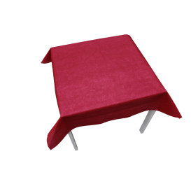 Nappe en PP Non-Tissé Bordeaux 120x120cm (150 Utés)
