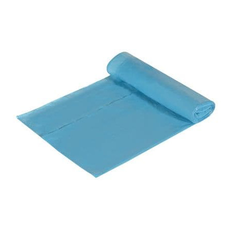Sac poubelle 55x60cm fermeture facile Bleu (750 Utés)