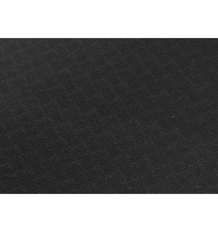 Nappe en papier 100x100 Noire 40g (400 Unités) Nappe en papier 100x100 Noire 40g (400 Unités)