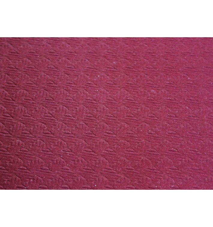 Voorgesneden papieren tafelkleed bordeauxrood 40g 1x1m (400 stuks) Voorgesneden papieren tafelkleed bordeauxrood 40g 1x1m (400 stuks)