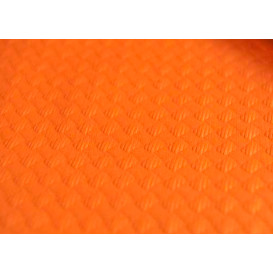 Nappe en papier 1x1 Mètre Orange 40g (400 Unités)