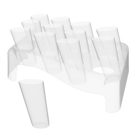 Cônes Clear 76ml avec Stand 180x260 mm (5 Kits)