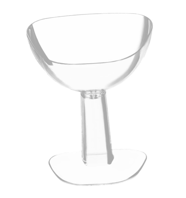 Plastic Proeving glas PS "Viva" transparant 55ml (12 stuks) 