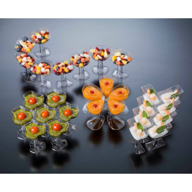 Plastic Proeving glas PS "Viva" transparant 55ml (240 stuks)