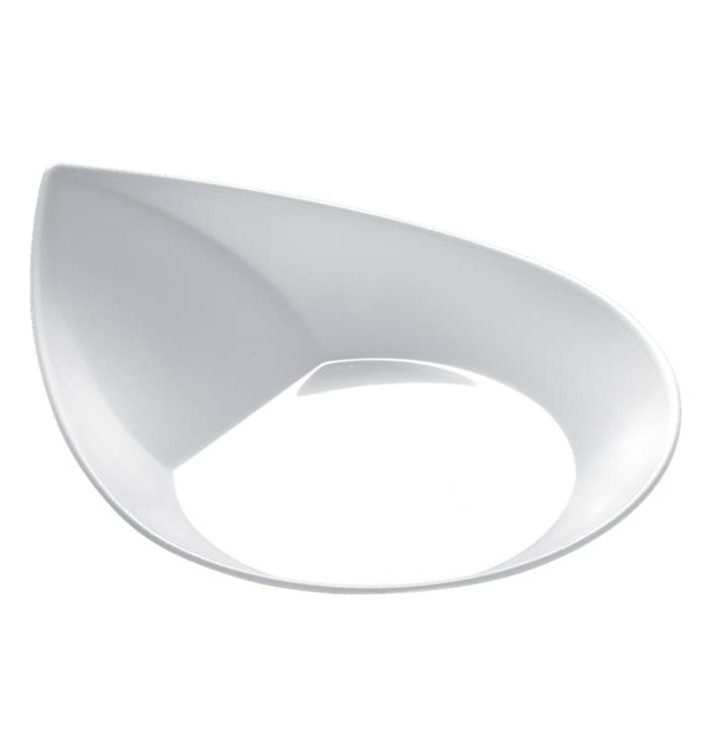 Assiette Dégustation "Smart" Blanc 8,6x7,1 cm (500 Utés) Assiette Dégustation "Smart" Blanc 8,6x7,1 cm (500 Utés)