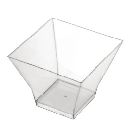 Verrine Dégustation "Pagode" Transp. 65ml (25 Utés)