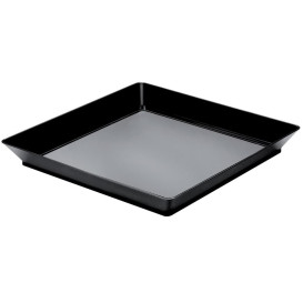 Plateau Dégustation "Medium" Noir 13x13cm (12 Utés)