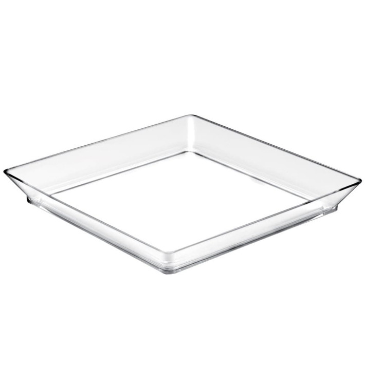Plateau Dégustation "Medium" Transparent 13x13cm (12 Utés) Plateau Dégustation "Medium" Transparent 13x13cm (12 Utés)