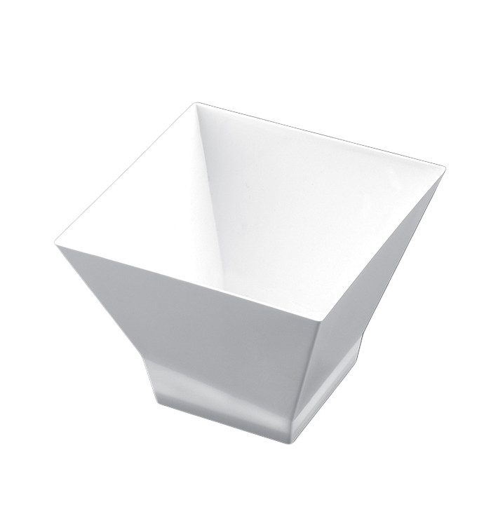Proeving plastic kom PS "Pagoda" medium maat wit 200 ml (12 stuks) Proeving plastic kom PS "Pagoda" medium maat wit 200 ml (12 stuks)
