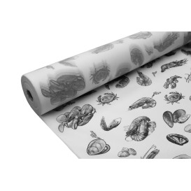 Nappe Rouleau PP Non Tissé "Coquillage" 1,2x50m 50g (1 Uté)