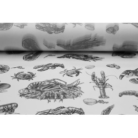 Nappe Rouleau PP Non Tissé "Coquillage" 1,2x50m 50g (1 Uté)