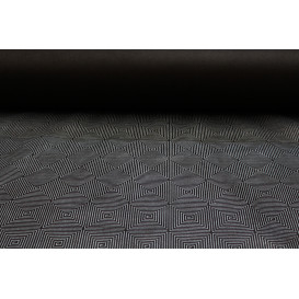 Novotex Tafelkleed rol zwart "Espiral" P40cm 1,2x50m (6 stuks)