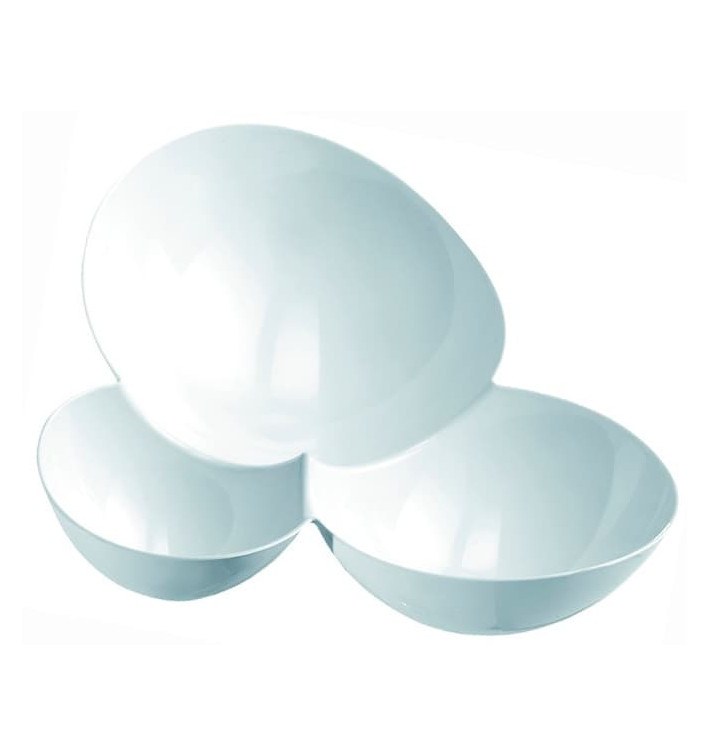 Proeving plastic kom PS "Molecola" wit 100ml (500 stuks) Proeving plastic kom PS "Molecola" wit 100ml (500 stuks)