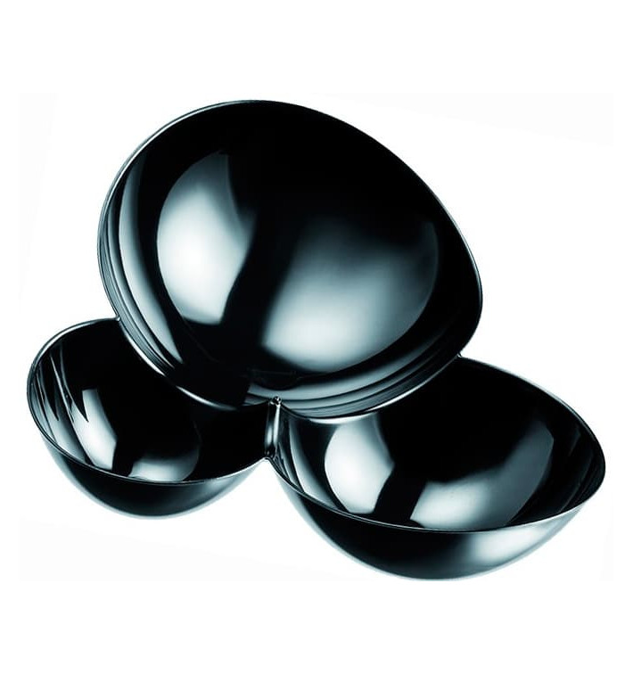 Proeving plastic kom PS "Molecola" zwart 100ml (500 stuks) Proeving plastic kom PS "Molecola" zwart 100ml (500 stuks)