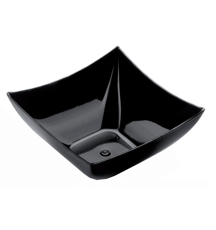 Proeving plastic kom PS Vierkant zwart 90 ml (500 stuks) Proeving plastic kom PS Vierkant zwart 90 ml (500 stuks)