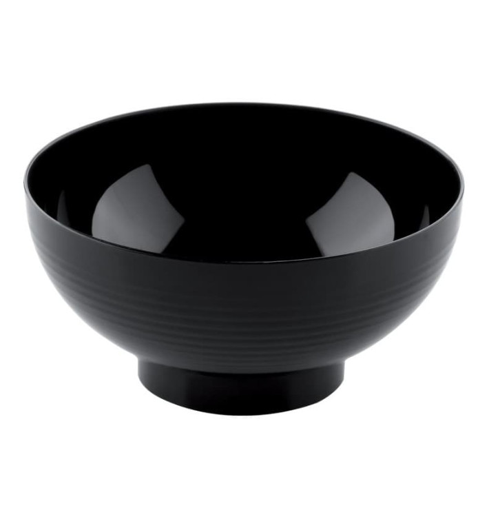Proeving plastic kom PS "mini" zwart 60ml (10 stuks) 