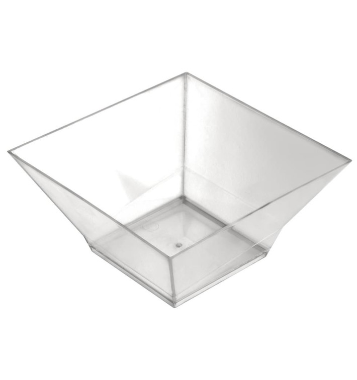 Proeving plastic kom PS "Pagoda" transparant 500ml (120 stuks) Proeving plastic kom PS "Pagoda" transparant 500ml (120 stuks)