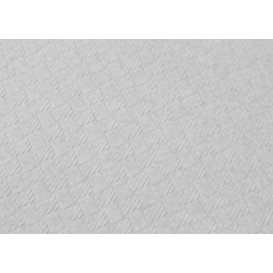 Nappe en papier 100x100cm Blanc 40g (480 Unités)