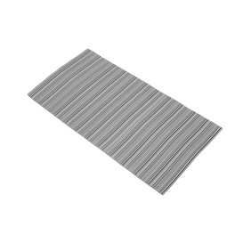 Voorgesneden papieren tafelkleed "Basic zwart" 37g 1x1m (400 stuks) 