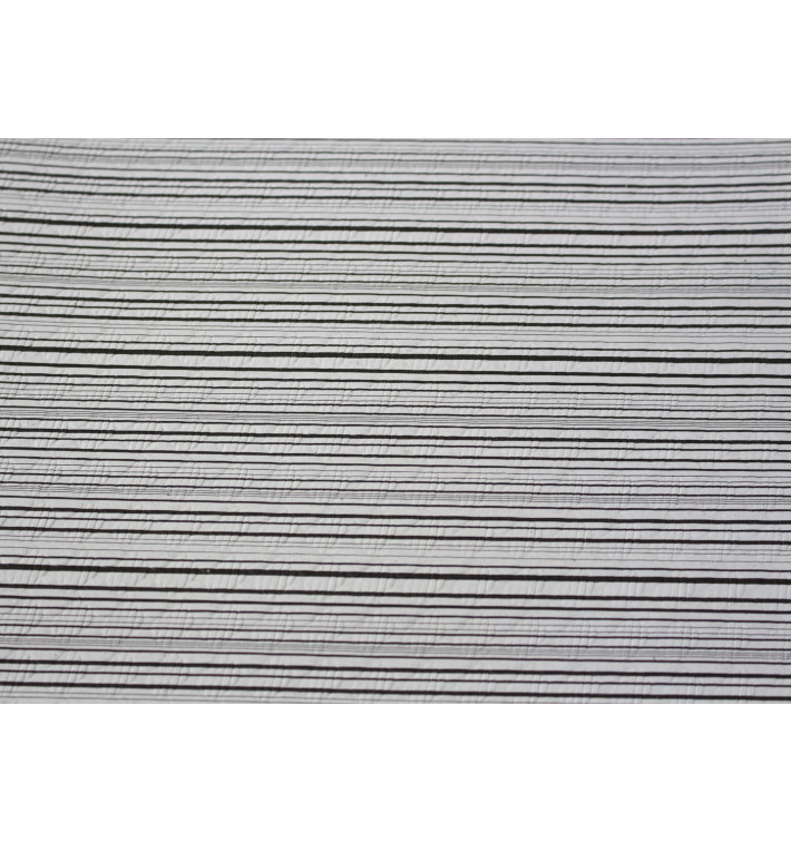 Voorgesneden papieren tafelkleed "Basic zwart" 37g 1x1m (400 stuks) Voorgesneden papieren tafelkleed "Basic zwart" 37g 1x1m (400 stuks)
