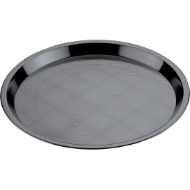 Plat Tray Noir Ø32cm (5 Utés)