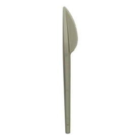 Plastic PS mes zilver 16,5cm (600 stuks)