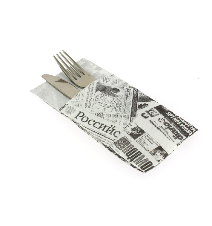 Serviette Kangourou en Papier Presse 40x40cm (30 Unités) Serviette Kangourou en Papier Presse 40x40cm (30 Unités)
