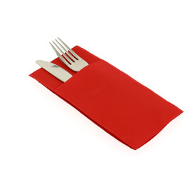 Serviette Kangourou en Papier Rouge 40x40 (960 Unités) Serviette Kangourou en Papier Rouge 40x40 (960 Unités)