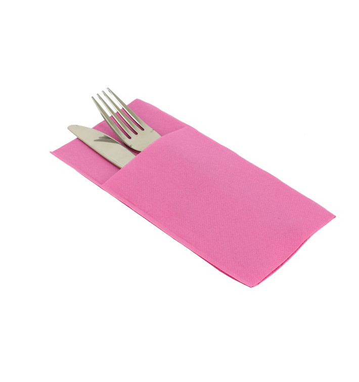 Serviette Kangourou en Papier Fuchsia 40x40cm (30 Unités) Serviette Kangourou en Papier Fuchsia 40x40cm (30 Unités)