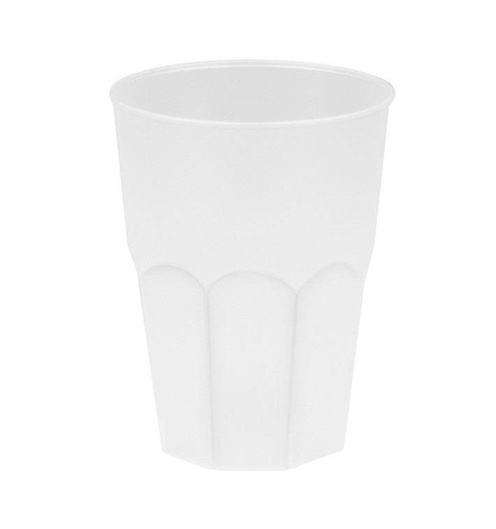 Verre Plastique Blanc PP 350ml (20 Unités) Verre Plastique Blanc PP 350ml (20 Unités)