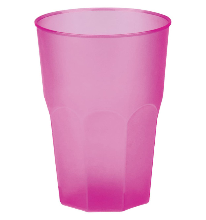 Verre Plastique "Frost"Fuchsia PP 350ml (420 Utés) Verre Plastique "Frost"Fuchsia PP 350ml (420 Utés)
