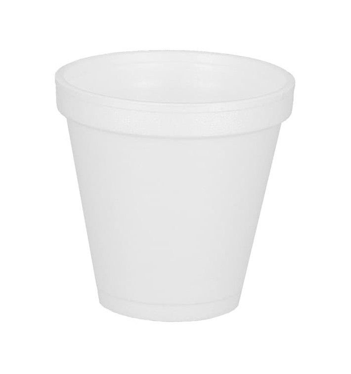Schuim beker EPS 4Oz/120ml Ø6,9cm (1.000 stuks) Schuim beker EPS 4Oz/120ml Ø6,9cm (1.000 stuks)