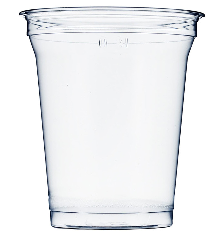 Gobelet Plastique Rigide Haut en PET 420 ml Ø9,3cm (1.000 Unités)