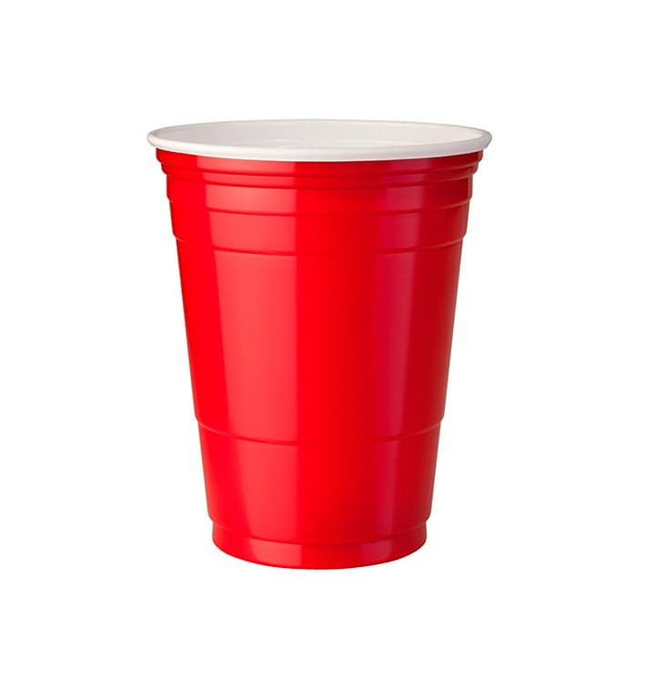Gobelet Plastique Rouge en PS 12Oz/360ml (50 Unités) Gobelet Plastique Rouge en PS 12Oz/360ml (50 Unités)