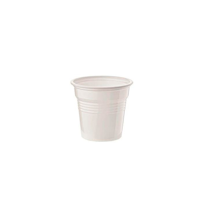 Plastic PS Shotje wit 80ml Ø5,7cm (50 stuks) Plastic PS Shotje wit 80ml Ø5,7cm (50 stuks)