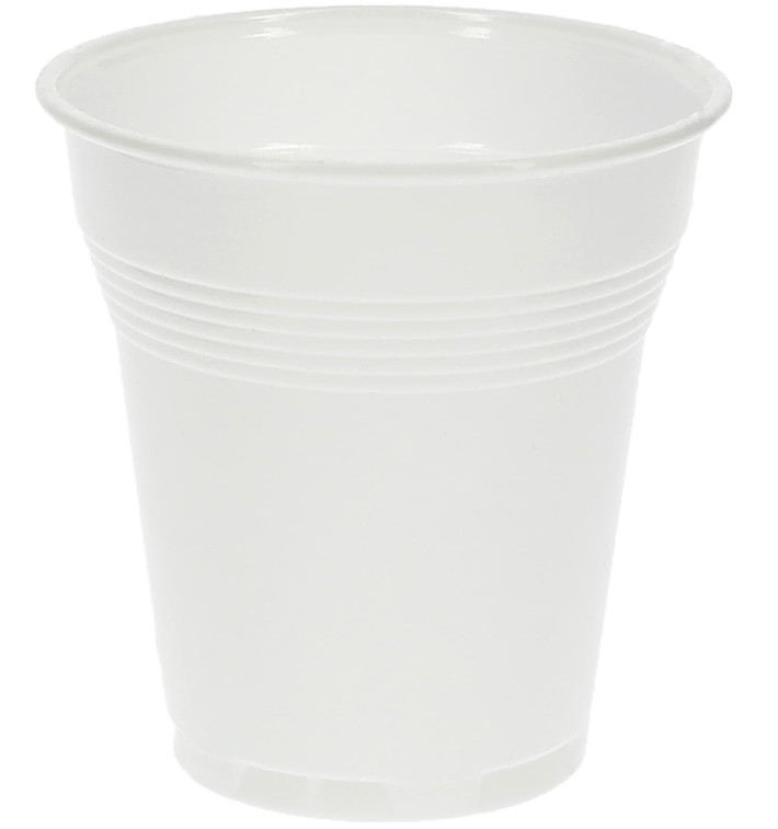 Gobelet Plastique à café Blanc Vending 160ml (100 Unités)