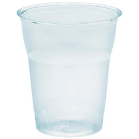 Plastic PS beker Kristal "Diamant" 200ml Ø7,2cm (50 stuks) 