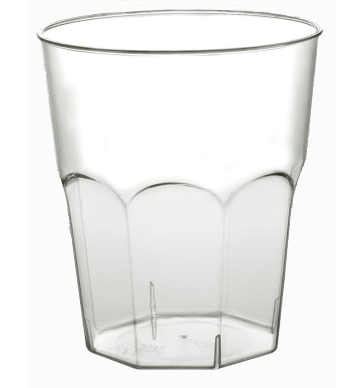 Verre Plastique Cocktail Transp. PS Ø73mm 200ml (50 Utés)