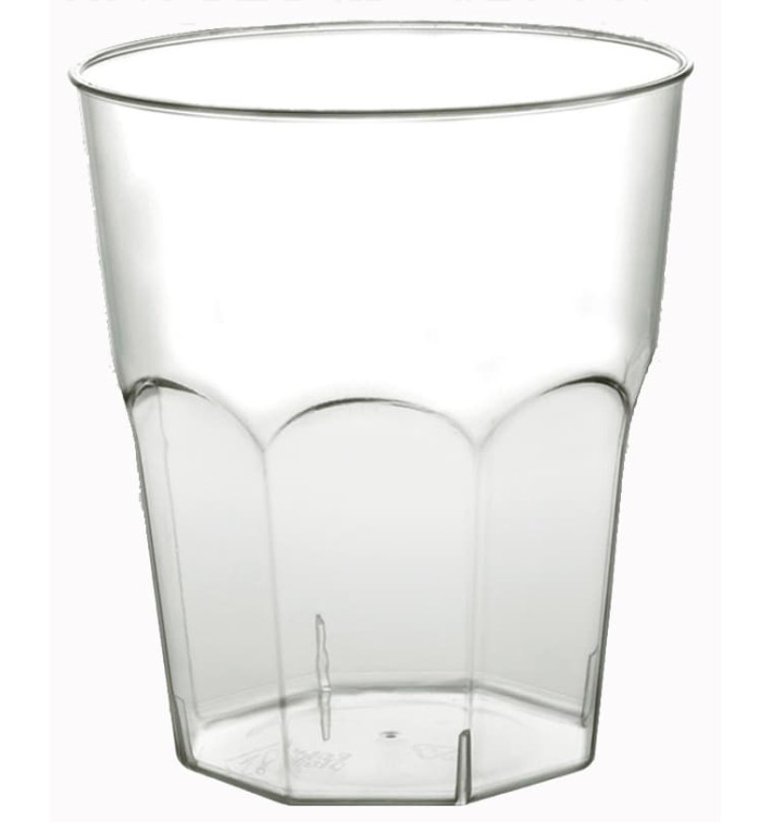 Plastic beker Cocktail PS transparant Ø7,3cm 220ml (50 stuks) Plastic beker Cocktail PS transparant Ø7,3cm 220ml (50 stuks)