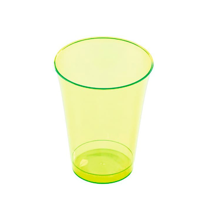 Plastic PS beker Geïnjecteerde glascider groen 230 ml (150 stuks) Plastic PS beker Geïnjecteerde glascider groen 230 ml (150 stuks)