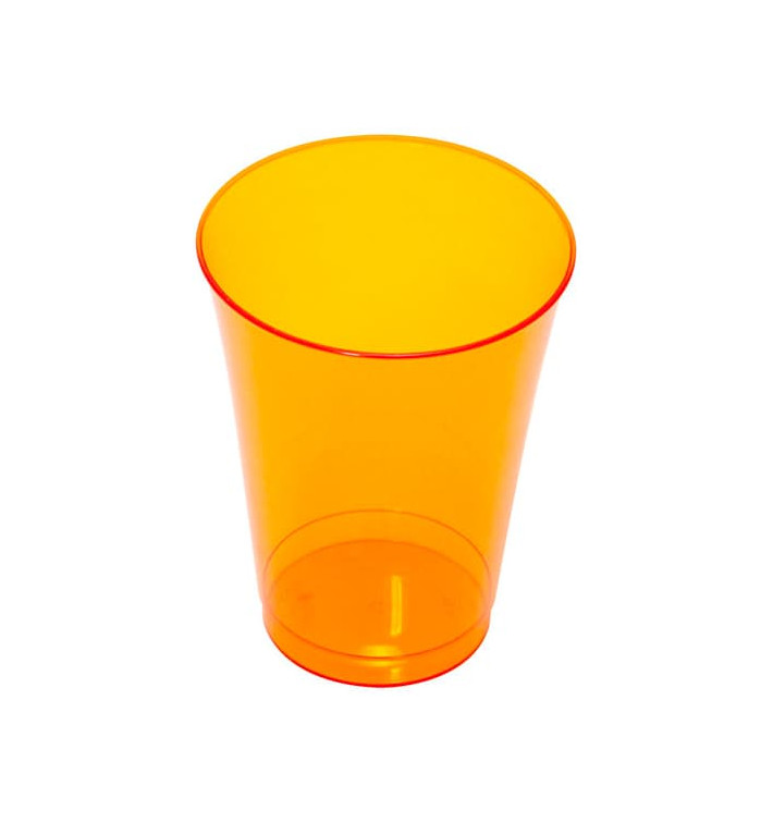 Plastic PS beker Geïnjecteerde glascider oranje 230 ml (150 stuks) Plastic PS beker Geïnjecteerde glascider oranje 230 ml (150 stuks)