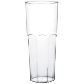 Plastic Collins PS glas transparant Ø6,5cm 350ml (10 stuks) 