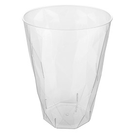 Plastic PS beker "Ice" transparant Kristal 410 ml (420 stuks)