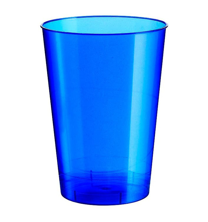 Verre Plastique Moon Bleu Pearl PS 230ml (50 Unités) Verre Plastique Moon Bleu Pearl PS 230ml (50 Unités)