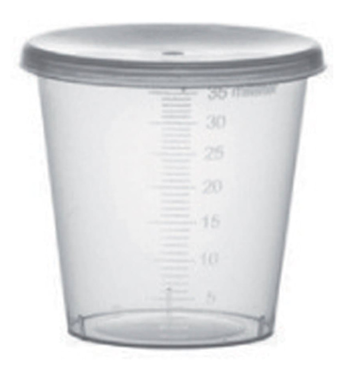 Couvercle Gobelet Gradué PP Transp. 35ml Ø4,5 cm (250 Utés) Couvercle Gobelet Gradué PP Transp. 35ml Ø4,5 cm (250 Utés)